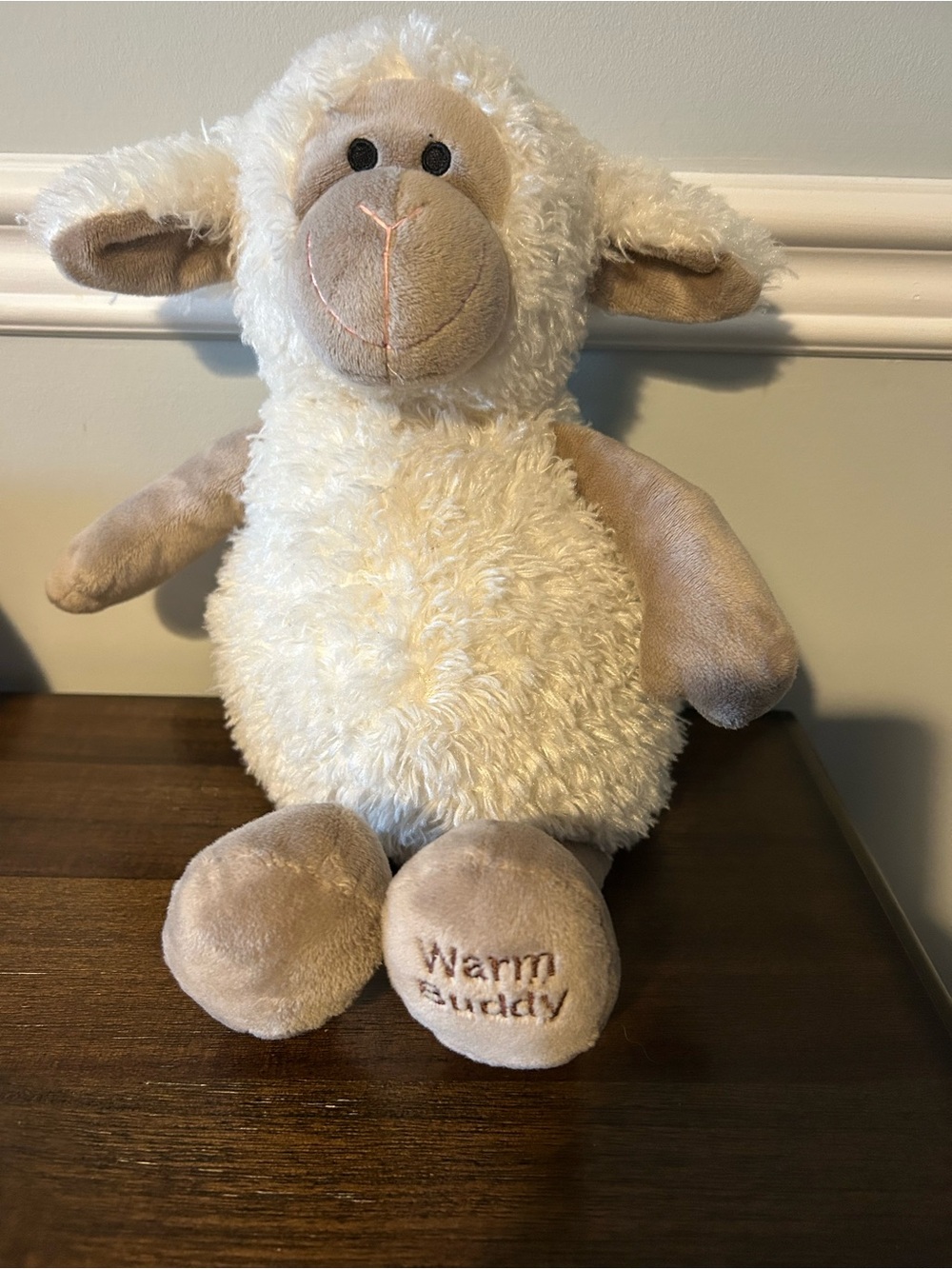Plush Lamb Warm Buddy Stuffed Animal - with insert